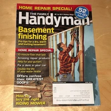 The Family Handyman Magazine June 2013 #1 In DIY Home Improvement Repair Special