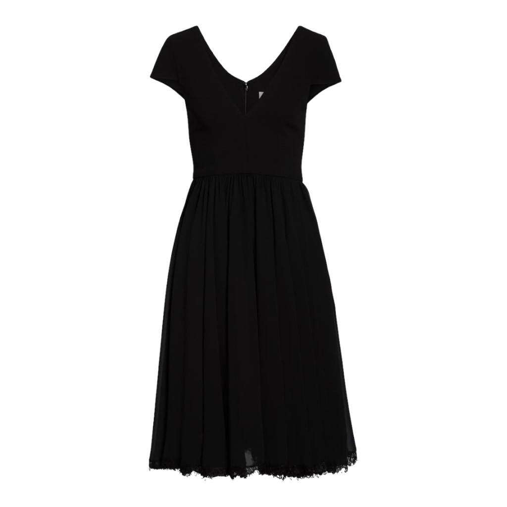 corey chiffon fit & flare cocktail dress dress the population Corey Dress – Dress the Population main image 0