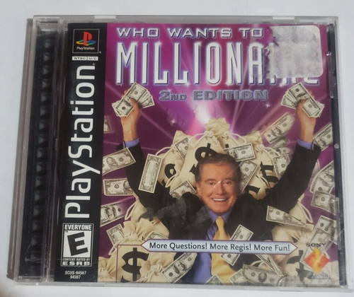 PLAYSTATION: Who Wants to Be a Millionaire: 2nd Edition (solo disco-sin estuche) - Imagen 1 de 3