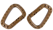 ITW TAC LINK POLYMER ATTACHMENT DEVICE, SET OF 2, COYOTE BROWN, ITW42CB