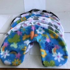 Unfinished Neck Pillow Sewing Project 7 Pillows To Be Completed Fleece Read