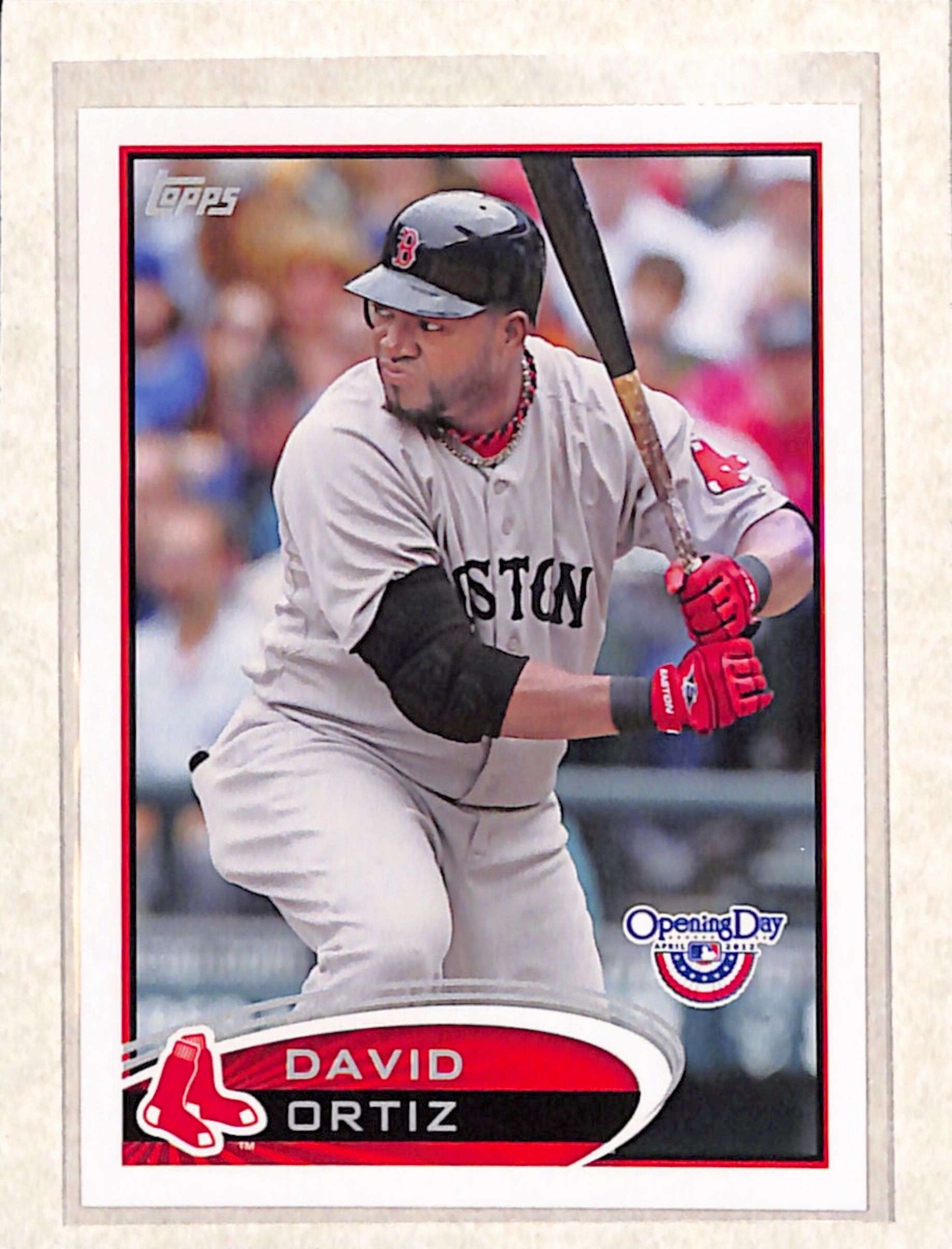 2012 Topps Opening Day #18 David Ortiz  NM