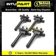 IntuPart 4X IGNITION COIL PACK FOR LAND ROVER FREELANDER (1998-2006) 1.8 MFPC15x