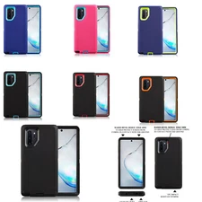 For Samsung Galaxy Note 10/10 Plus Case 3 in 1 Heavy Hybrid Phone Case Cover