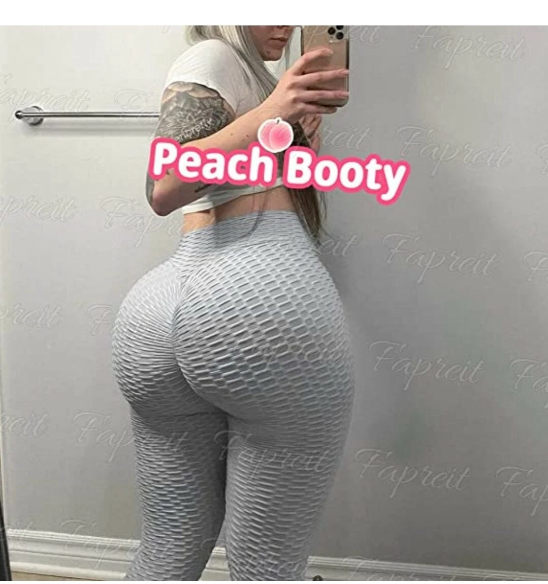 Leggings Size Small Butt Lift Leggings peach bum