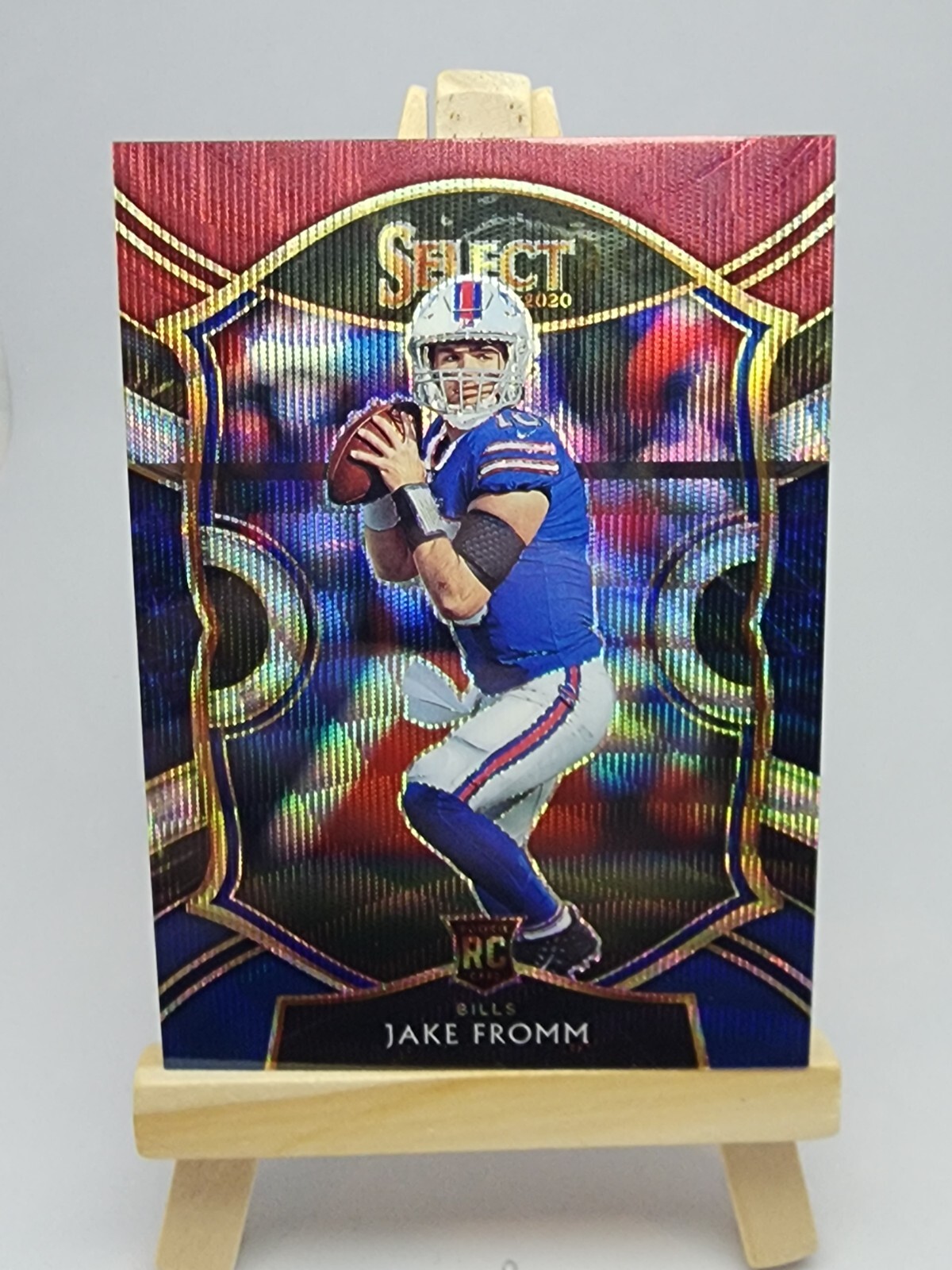 Jake Fromm 2020 Panini Select Concourse Tri-Color Prizm /199 #49 Rookie RC