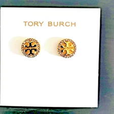 Tory Burch roundness gold Earrings