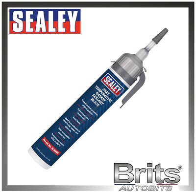Sealey Hochtemperatur Dichtstoff Dichtstoff schwarz 200ml -180°C max