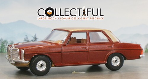 CORGI #285 - MERCEDES BENZ 240 D - BRAUN/GOLD - DIECAST CAR - ENGLAND 🔥