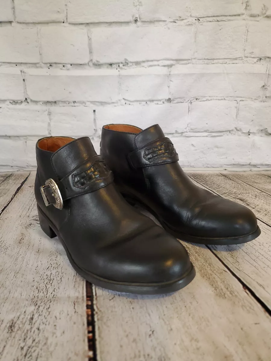 Ariat Women s Black Blair Style 16401 Western Ankle Boots with Buckle 6.5 B