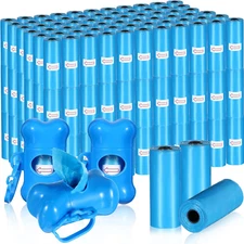 Teling 3000 Count Dog Poop Bags Pet Waste Bags for Poop with 3 Dispensers for Ho