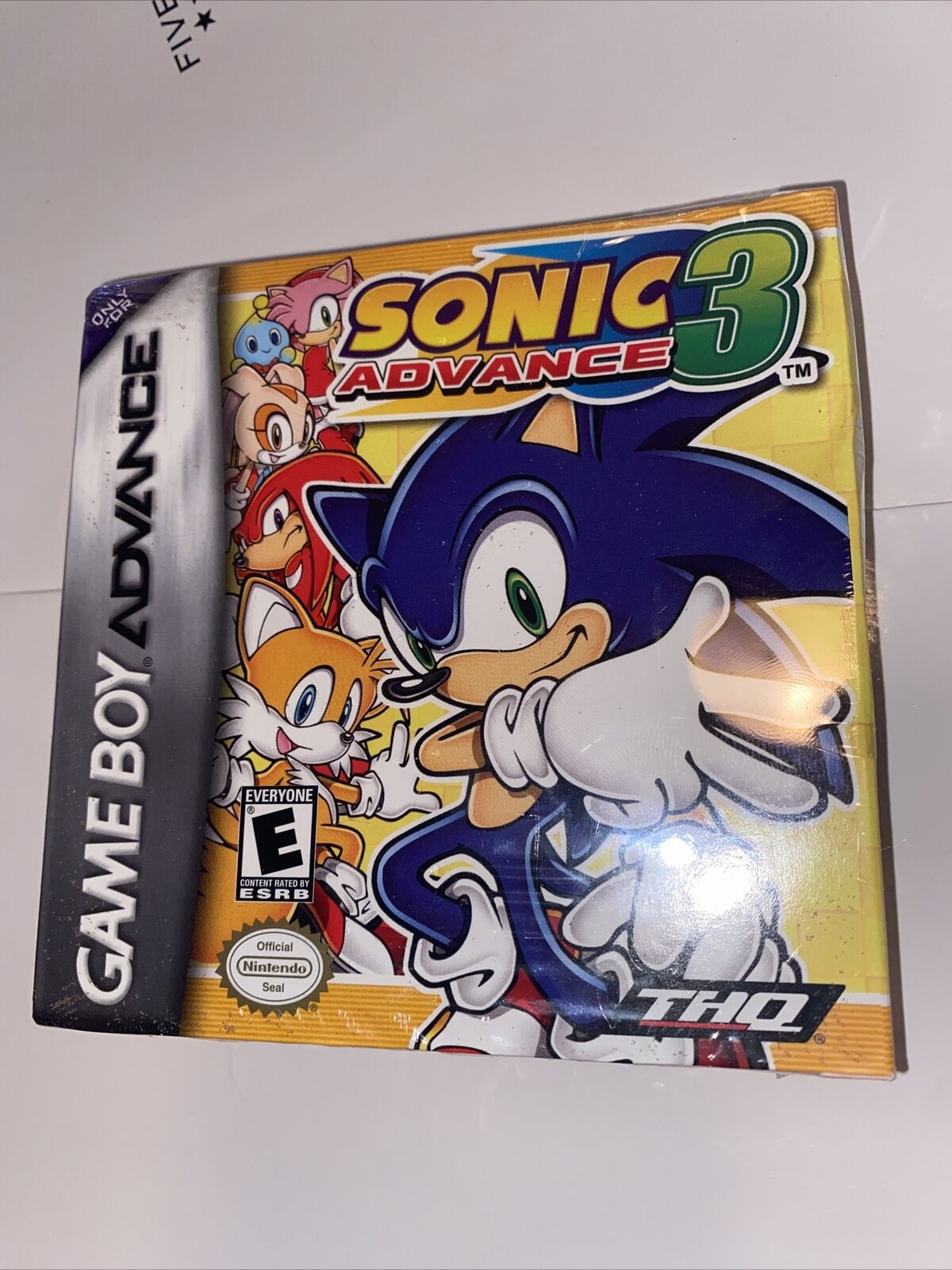 Lot 4 games Game Boy Advance Sonic Advance 1 2 3 Battle set