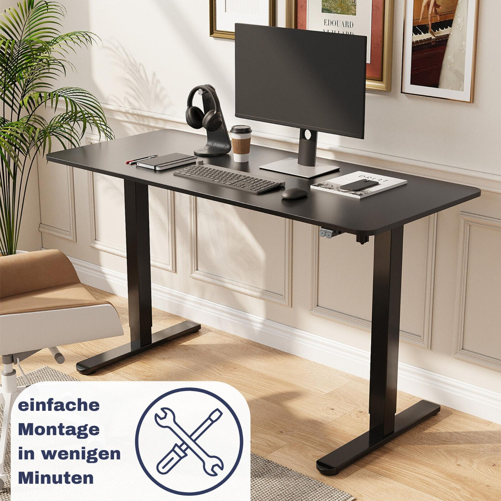 Albatros Schreibtisch Gestell UP30 elektrisch höhenverstellbares Tischgestell