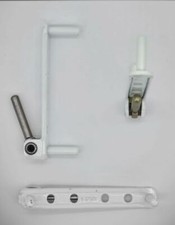 GU Ecklagerbock / Rahmenteil m. Stift 6-27320 weiss für DrehKipp Fenster & Türen