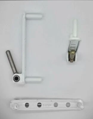 GU JET GU Ecklagerbock / Rahmenteil m. Stift 6-27320 weiss für DrehKipp Fenster & Türen