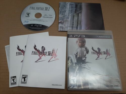 Final Fantasy XIII-2 (Sony PlayStation 3, 2012) w/bonus poster! - Picture 1 of 2