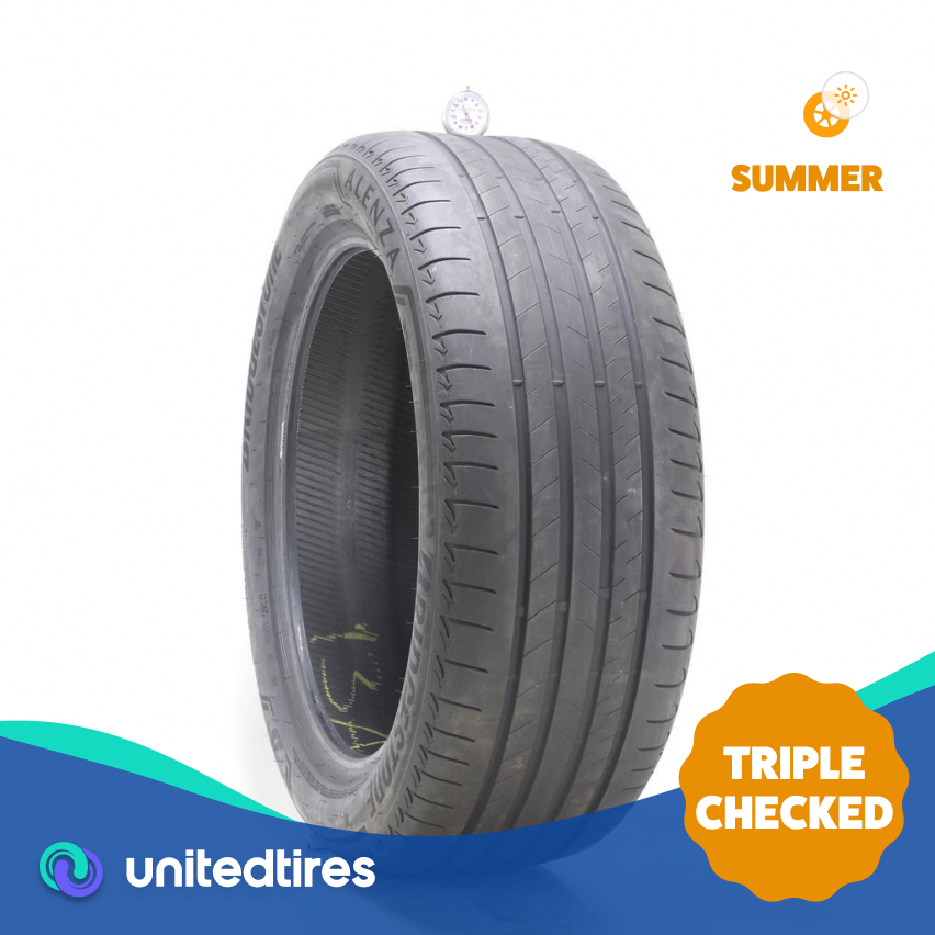 Used 255/50R21 Bridgestone Alenza 001 ENLITEN 109Y - 6/32 - Tire 