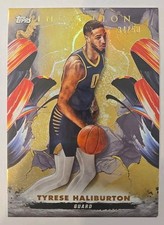 2024-25 Topps Inception Tyrese Haliburton #66 Holo Gold Parallel #'d 34/50 