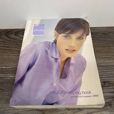 Vintage JC Penney 2001 Spring Summer Big Book Catalog Magazine Y2K 00s Reference