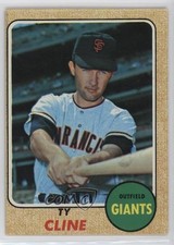 1968 Topps High # Ty Cline #469 14tz
