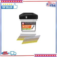 Paper Collated Exterior Galvanized Offset Round Ring Shank Framing Nail 1000/Box