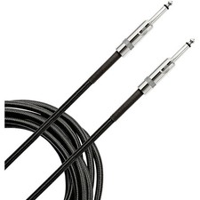 D'Addario Planet Waves Braided Instrument Cable 10 ft. Black