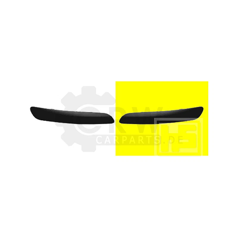 VAN WEZEL Cache De Pare-Chocs Avant Gauche Noir Pour VW Golf Plus 5M1 521 - Photo 1/1