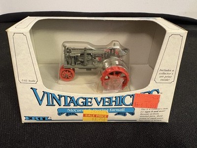 McCormick Deering Farmall Tractor 1/43 ERTL Vintage Vehicles New In Box