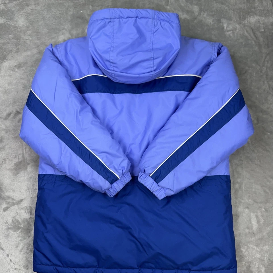 COLUMBIA Sportswear Jacket Kid's 14/16 Hooded Full Zip Ski Snow Winter Coat Blue - Image 4 of 4