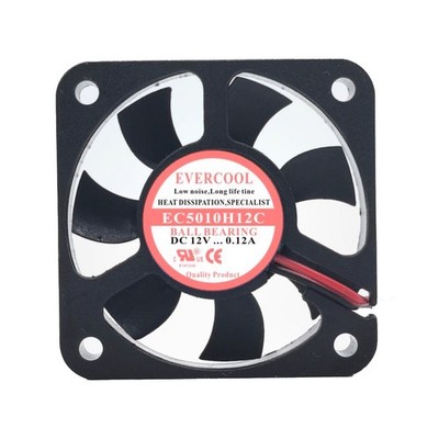 1 pcs EVERCOOL EC5010H12C 5010 12V small cooling fan for computer case #lk
