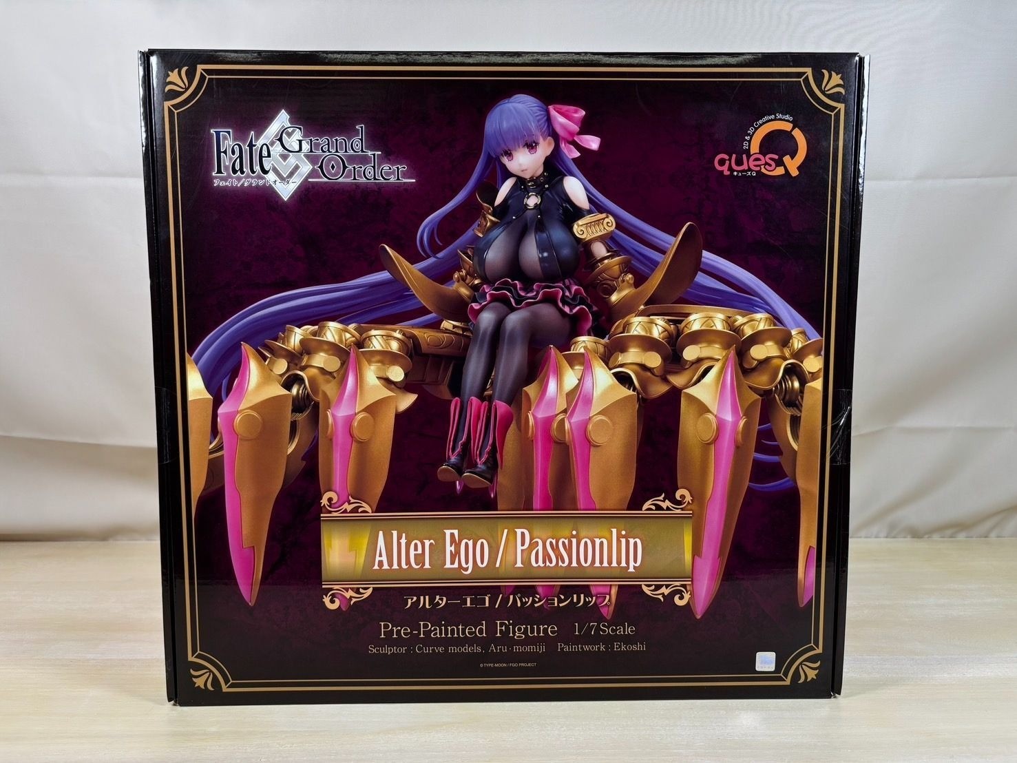 quesQ Fate/Grand Order Alter Ego/Passionlip 1/7 PVC Figure From Japan Near Mint