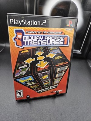 Midway Arcade Treasures 1 /  PlayStation 2 PS2 / CIB W Reg Card / Clean / Read 