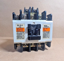 Fuji Electric SC-5-1 Contactor SC20AA, 10Hp 20A, 220V Coil, 3p 2NO New No Box 