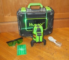 Huepar L141G Self-Levelling Cross-Line Green Beam Laser Level - 197' Range