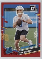2023 Panini Donruss Rated Rookie Press Proof Red Max Duggan #352 3hk