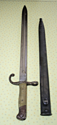 19th Century WEYERSBERG KIRSCHBAUM & Co SOLINGEN Bayonet & Matching SCABBARD