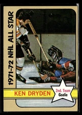 1972-73 Topps - #127 Ken Dryden - Montreal Canadiens