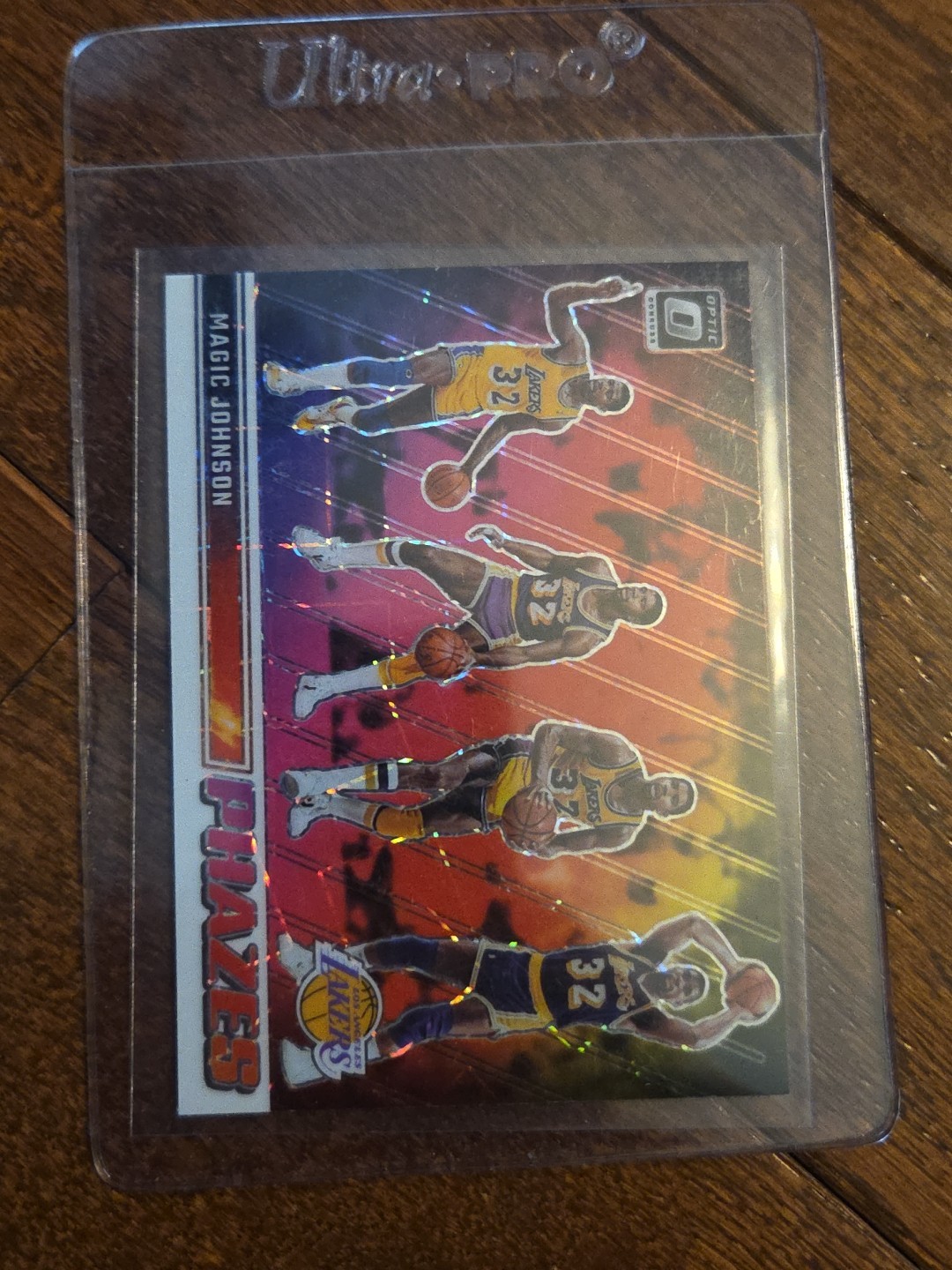2023-24 Panini Donruss Optic Phazes Magic Johnson #24 case hit ssp rare lakers