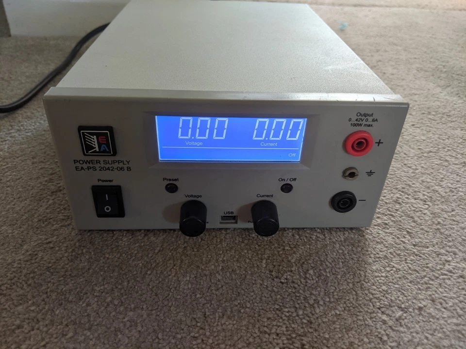 EA Elektro-Automatik Tektronix POWER SUPPLY EA-PS 2042-06 B. 0-42V/0-6A 100W - Image 3 of 4