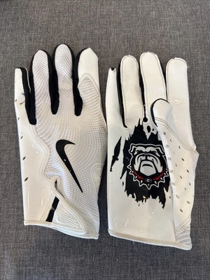 Nike Georgia Bulldogs College Football Gloves Player Exclusive Size XL