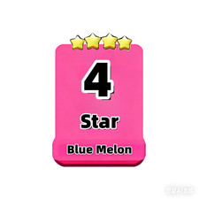 Monopoly Blue Melon 4 Stars Go Sticker Set12-9