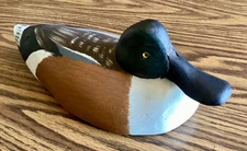 Vintage Tom Humberstone signed Northern Shoveler Duck Decoy RARE Collectible