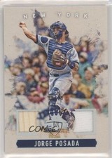 2017 Panini Diamond Kings DK Materials Holo Silver 8/49 Jorge Posada 0hj7