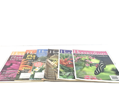 Horticulture Magazines Mix Lot of 6 2011 Plants Annual Perennials Gardening