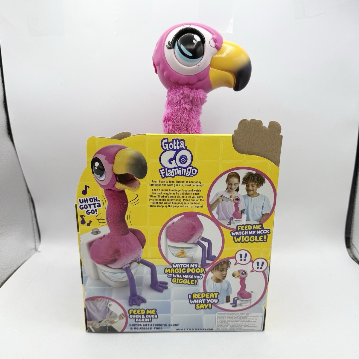 Go Gotta Flamingo フラミンゴ リトルライブペット LITTLE LIVE PETS 26222 Gotta Go Flamingo Singing Wiggling