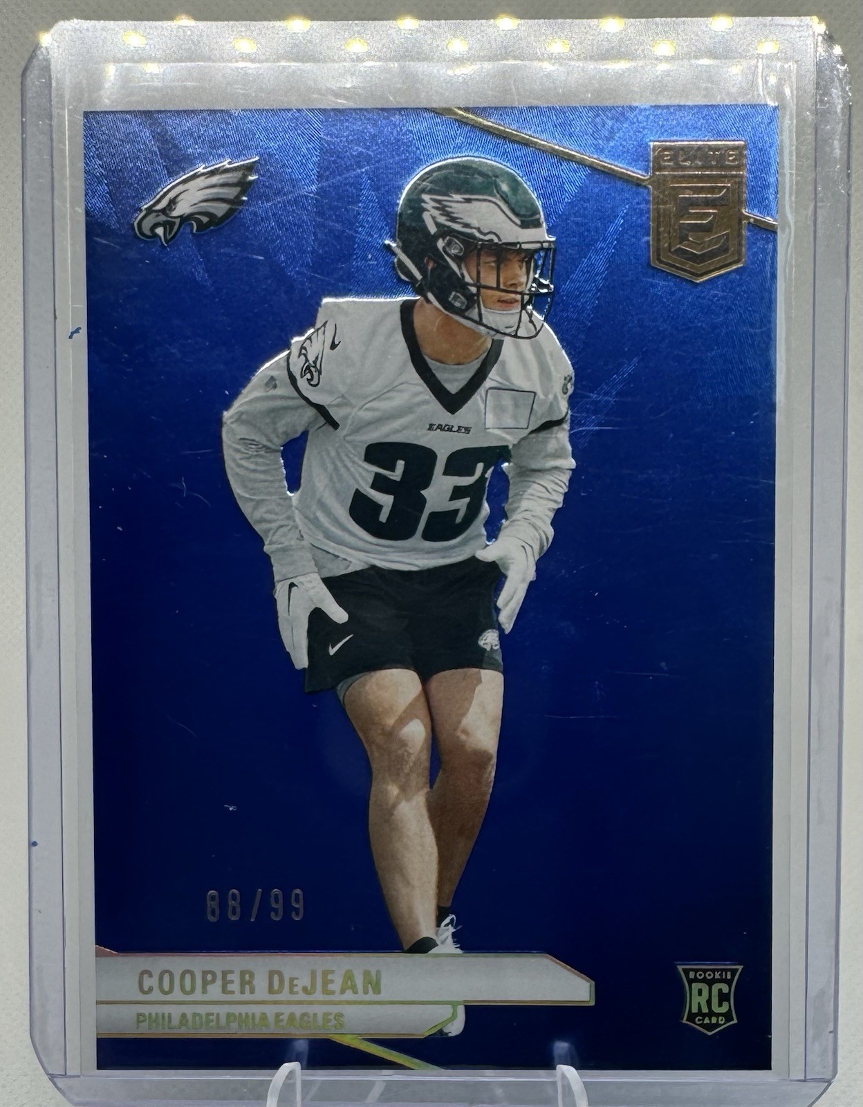 2024 Panini Donruss Elite - Rookies Cooper DeJean Blue /99 RC