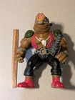 Vintage Ninja Turtles TMNT Bebop Action Figure With Drill Gun 13" Playmates 1990