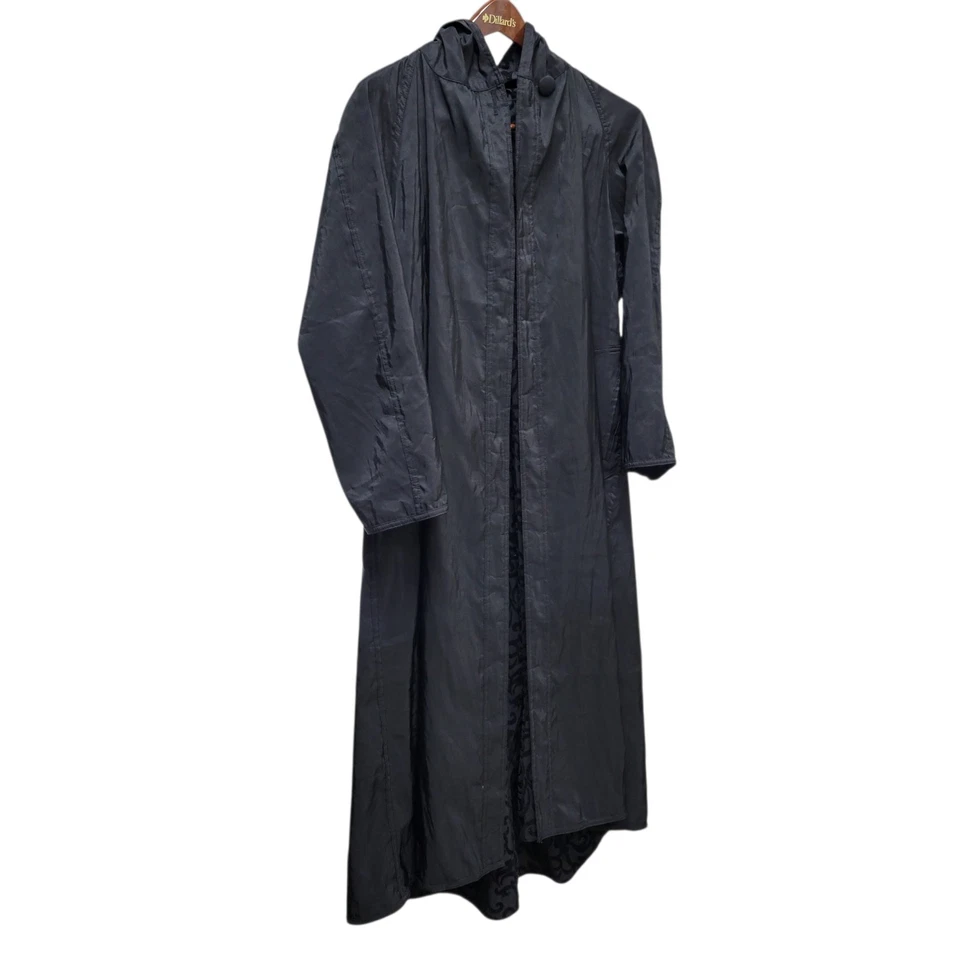 SACKABLES Impermeable Reversible Largo Mangas Largas Sudadera con Capucha Mediano Para Mujer Foto 4 de 4