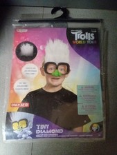 Trolls World Tour Tiny Diamond Child Light Up Glasses Headpiece One Size