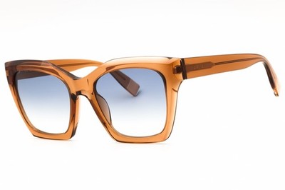 New Furla SFU621V 0D67 Shiny Light Cognac/Blue Gradient 53-19-140 Sunglasses